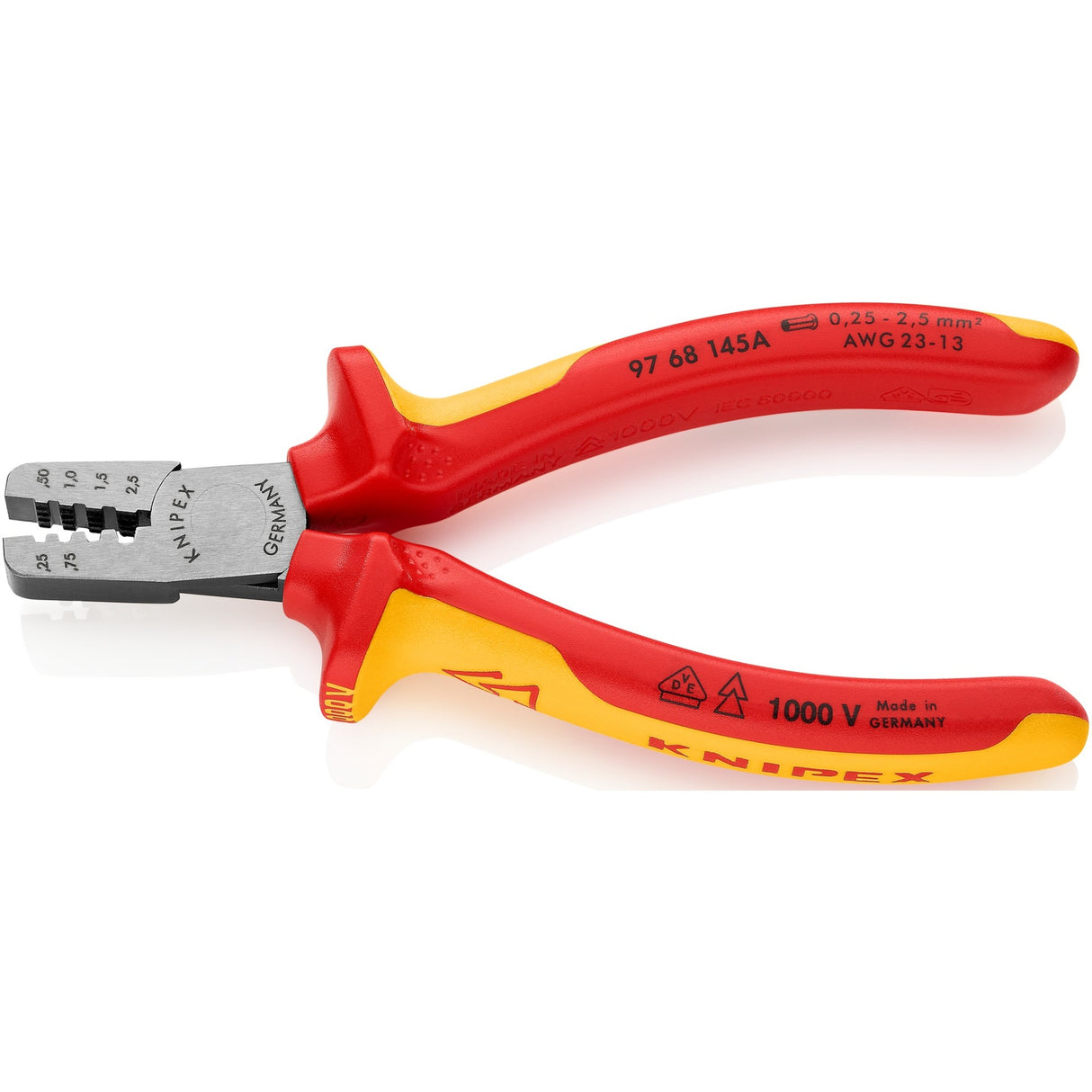 Knipex crimping tool 9768145a