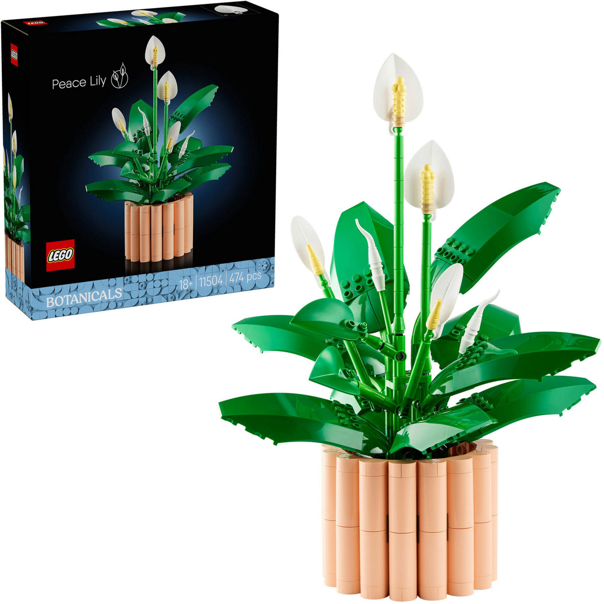 Lego Botanicals 11504 Fiori di giglio della pace