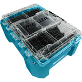 Makita maktrak organizer compact p-91067 gereedschapsbox (blauw zwart)