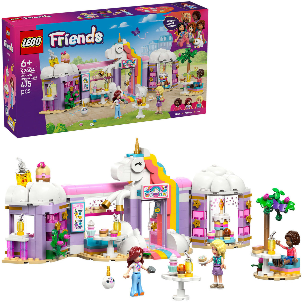 Lego friends 42684 unicorn dream cafe
