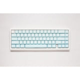 Ducky projectd tinker 65 - pom edition met qmk via, toetsenbord (lichtblauw wit, us lay-out, kailh box cream pro, rgb led, double-shot pbt, hot-swappable pom, gasket mount, 65%)