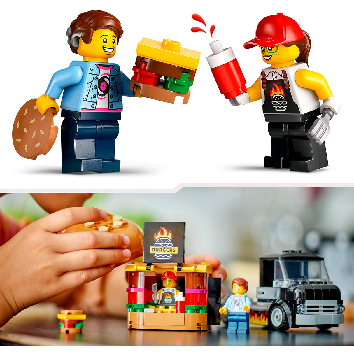 Lego Lego City 60404 hamburger teherautó