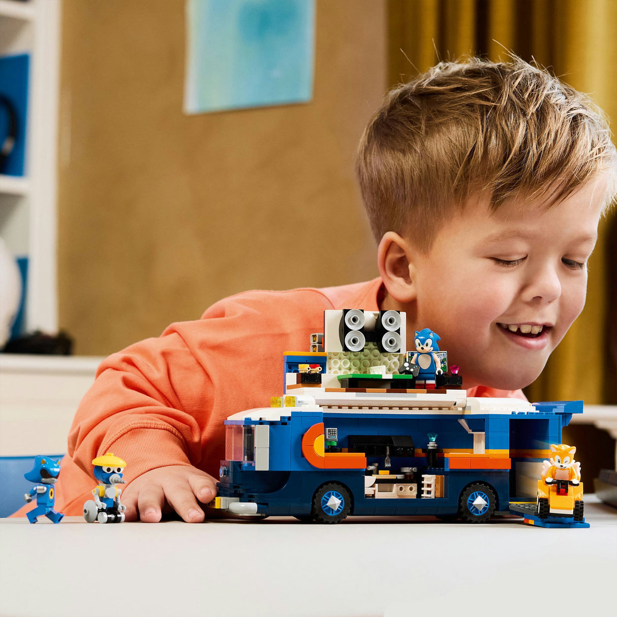 Lego Sonic 77006 Ciężarówka dowodzenia Team Sonic