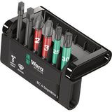 Wera bit-check 6 impaktor 2 bit set (black, 6-piece)