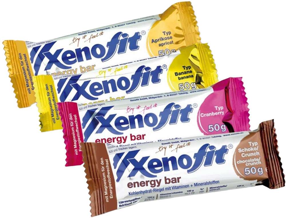 Xenofit energy bar 4x50g