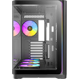 Caixa de torre midi argb curva Antec c5 (preta | 2x USB-A | 1x USB-C | vidro temperado)