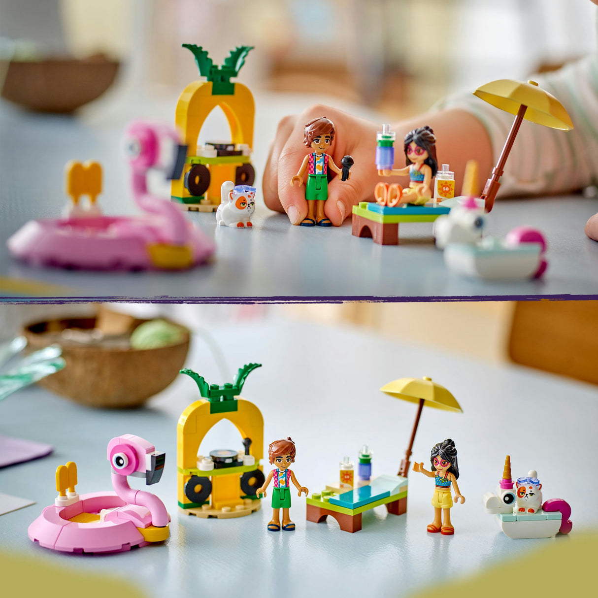Lego Classic 42658 Poolparty mit Flamingo und Einhorn