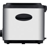 Steba DF95F - mini deep fryer fondue (stainless steel black, 1.25 litre)