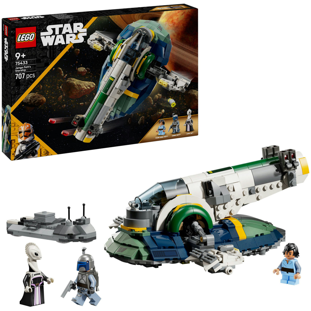 Lego Star Wars 75433 Le vaisseau spatial Jango Fetts