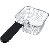 Steba DF95F - mini deep fryer fondue (stainless steel black, 1.25 litre)
