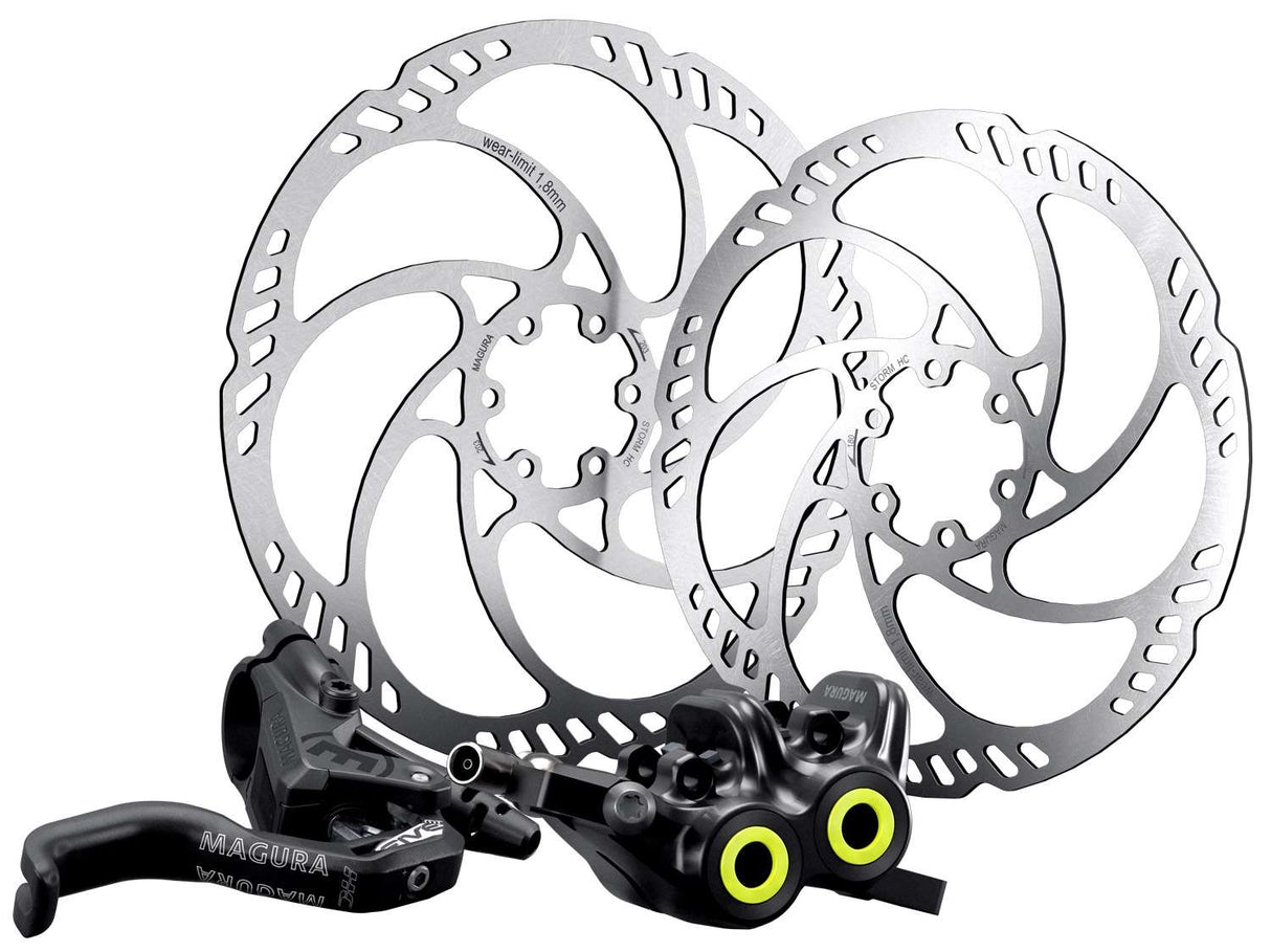 Magura mt5 pro disc brake set + storm hc 203 180