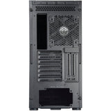 Silverstone seta q1 midi tower behuizing (zwart | 2x usb-a | 1x usb-c)
