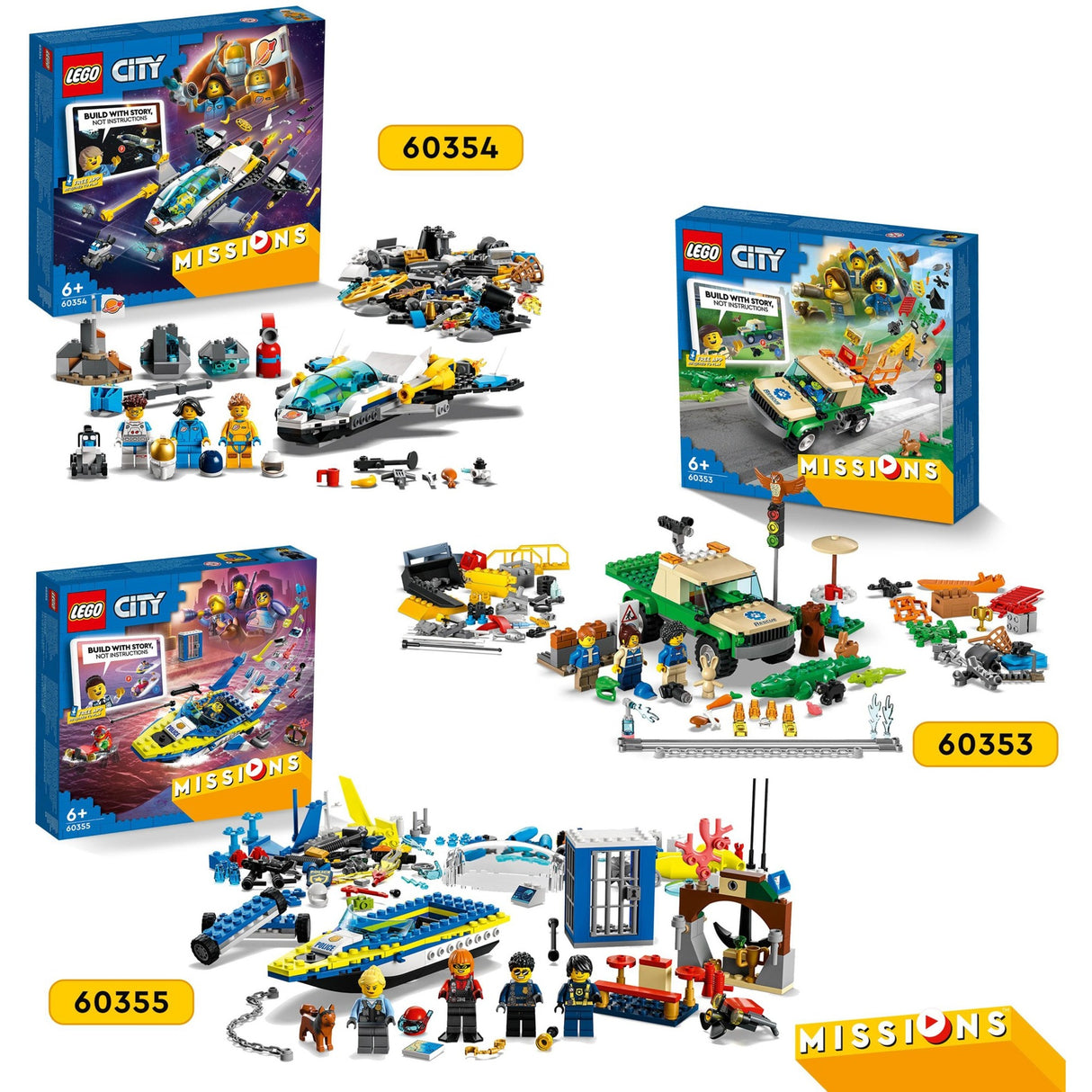 Lego City - Wild Animal Rescue Missions Building Toy (60353)