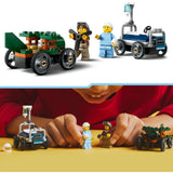 Pacáiste carr cine Lego city 60459: eitleán vs leaba ospidéil