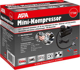 Eufab mini compressor 12v 17bar