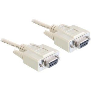 Delock Serial Null Modem 9 pin Mujer> 9 pin hembra, 1.8