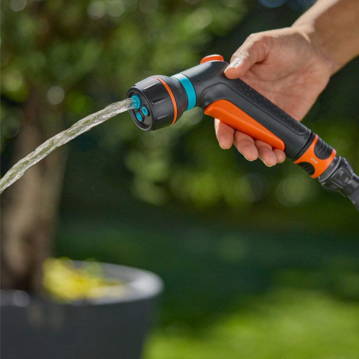 Gardena Classic Compact Multi-Sprayer (grey orange, 18375-20)