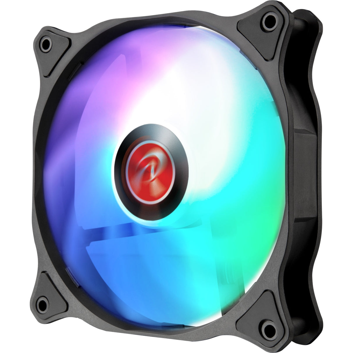 Raijintek eos 12 rbw add-2 rgb case fans (black, 2 pieces, 120 x 120 x 25 mm, pwm)
