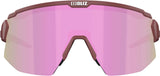Bliz breeze small brown w rose multi - sports glasses