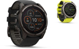 Garmin fēnix® 8 - 51 mm solar sapphire - gps multisport smartwatch