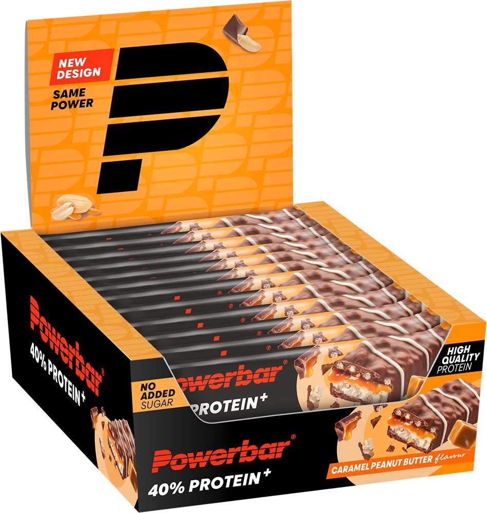 Powerbar 40% protein+crisp bar 12x40g