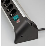 Brennenstuhl Alu-Office-Line Socket med USB-lastefunksjon 4-