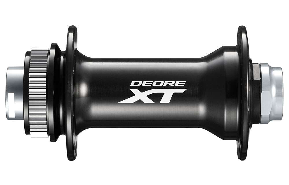 Shimano xt hb-m8010-b mittlås främre nav 15x110mm 32h