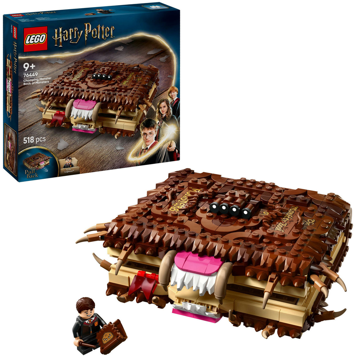 Lego 76449 harry potter el libro del monstruo monstruoso