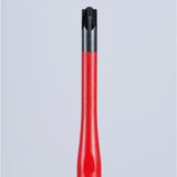 Knipex screwdriver (slim) plus-minus Pozidriv® | insulated multi-component handle | VDE-tested - 98 25 02 SLS