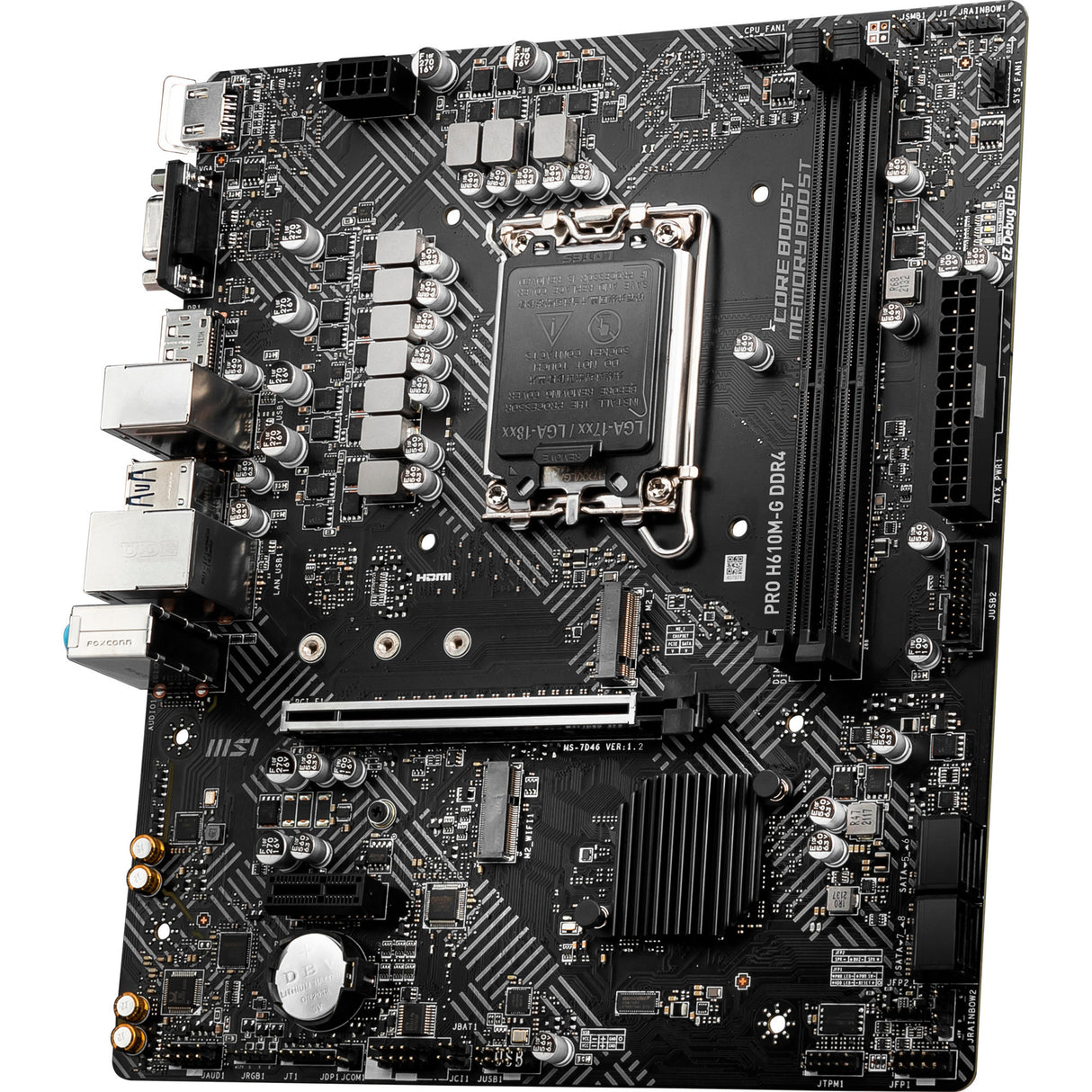 Msi pro h610m-g ddr4