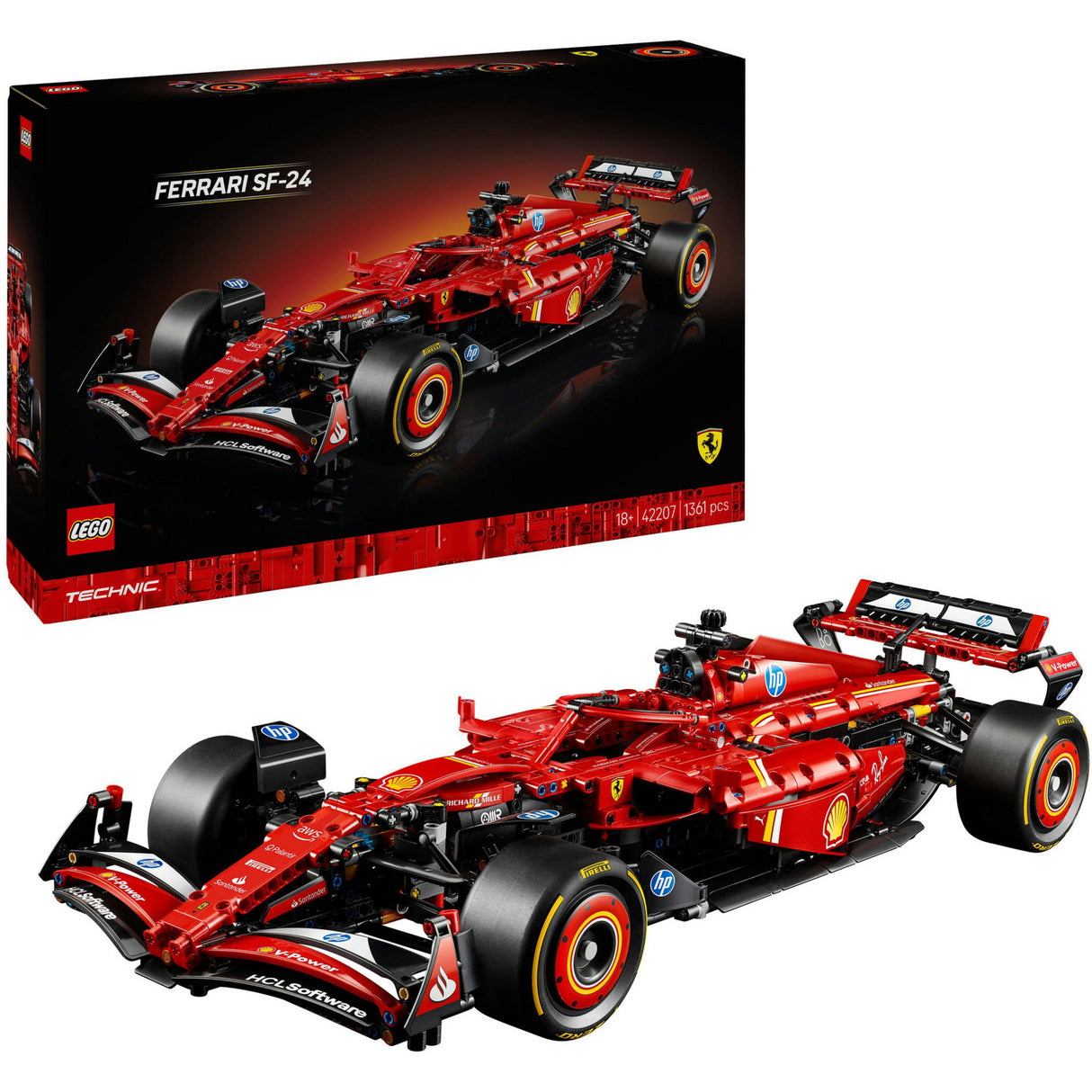 Lego Technic 42207 Ferrari SF-24 F1 autó