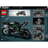 LEGO Technic 42170 Kawasaki Ninja H2R Silnik