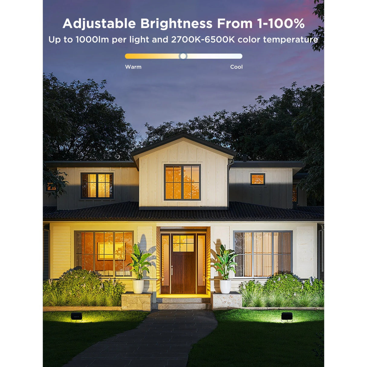 Govee Outdoor Flood Lights 2 Mood Lighting (4 Pack)