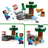 Lego minecraft 21583 aventura de steves taiga