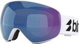Bliz floz brown w blue multi - ski goggle