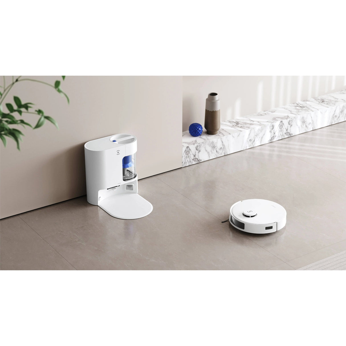 Ecovacs Deebot N20 Pro Plus robot vacuum cleaner (white)