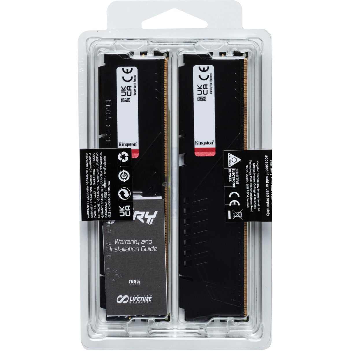 Kingston Fury 32 GB DDR5-5600 (2x 16 GB) Memory Kit (Black, KF556C40BBK2-32, Beast, XMP)