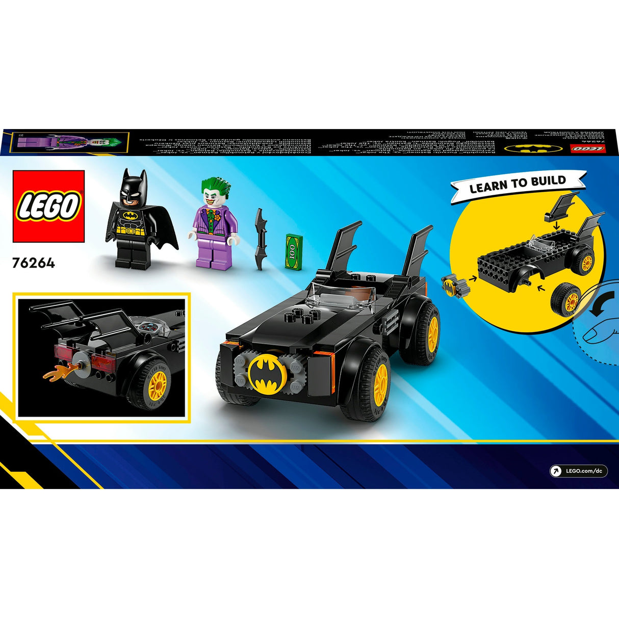 Lego Super Hero 76264 Batmobile Chase vs Joker