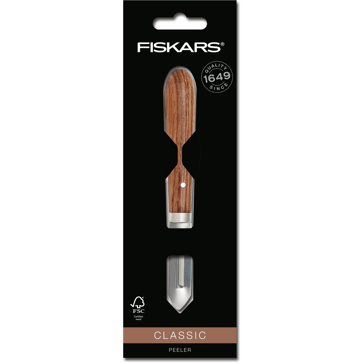 Fiskars Schiller se fue de 5 cm
