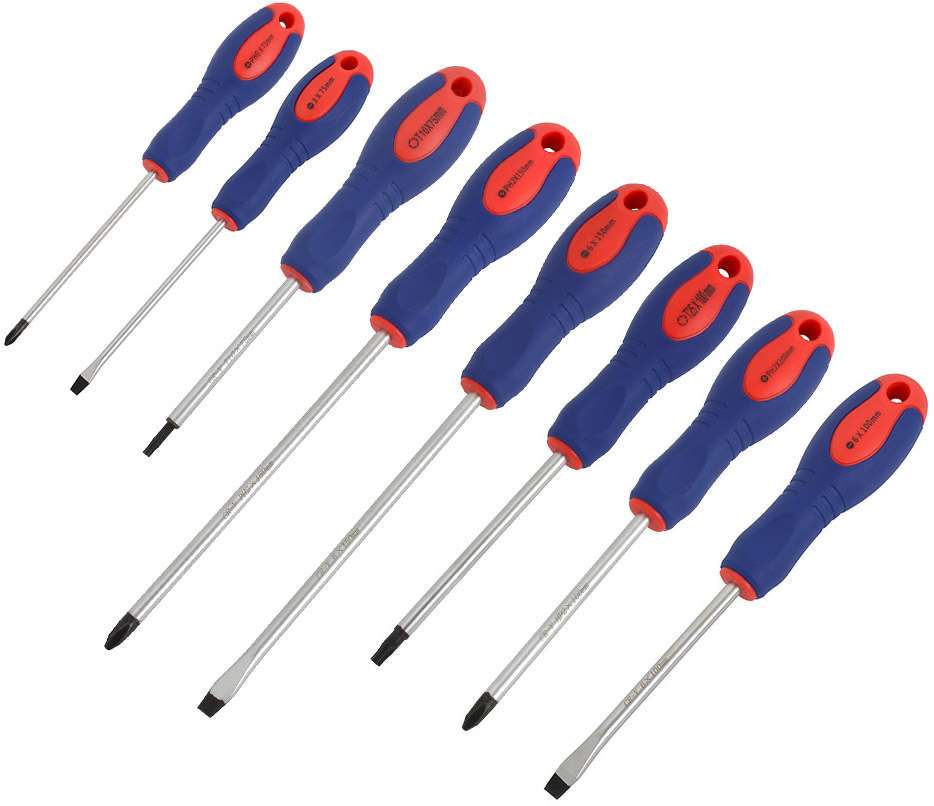 Radon pro screwdriver 8-piece set