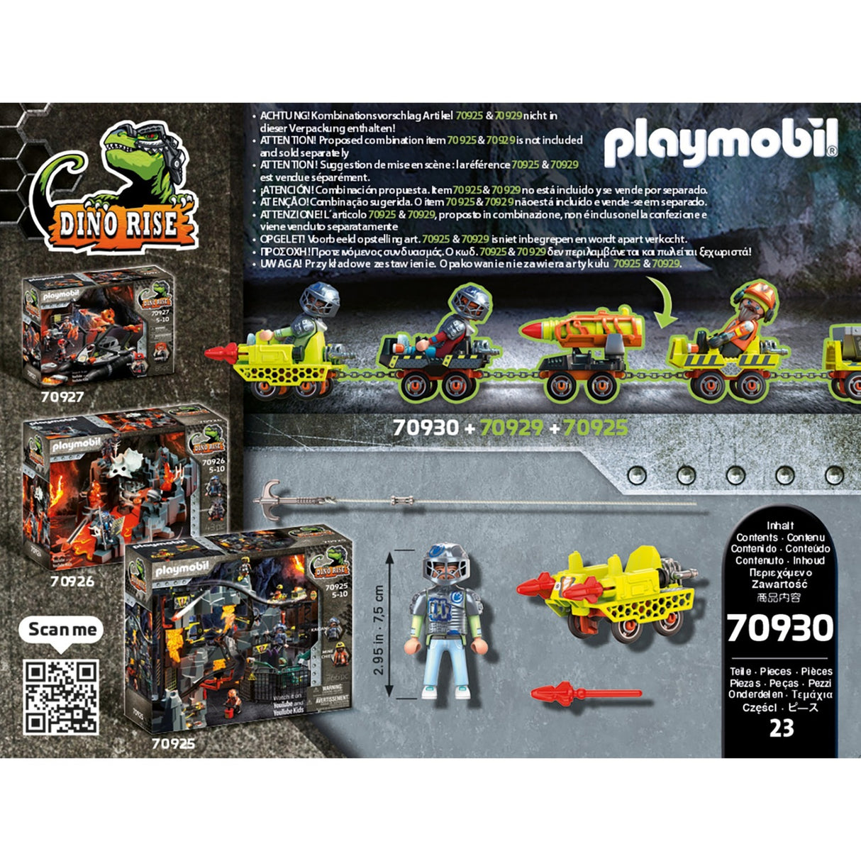 Playmobil Rise Mine Cruiser 70930