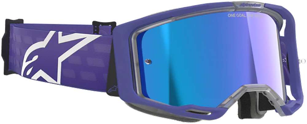 Alpinestars vision 8 corp (mirror blue) - mtb goggle