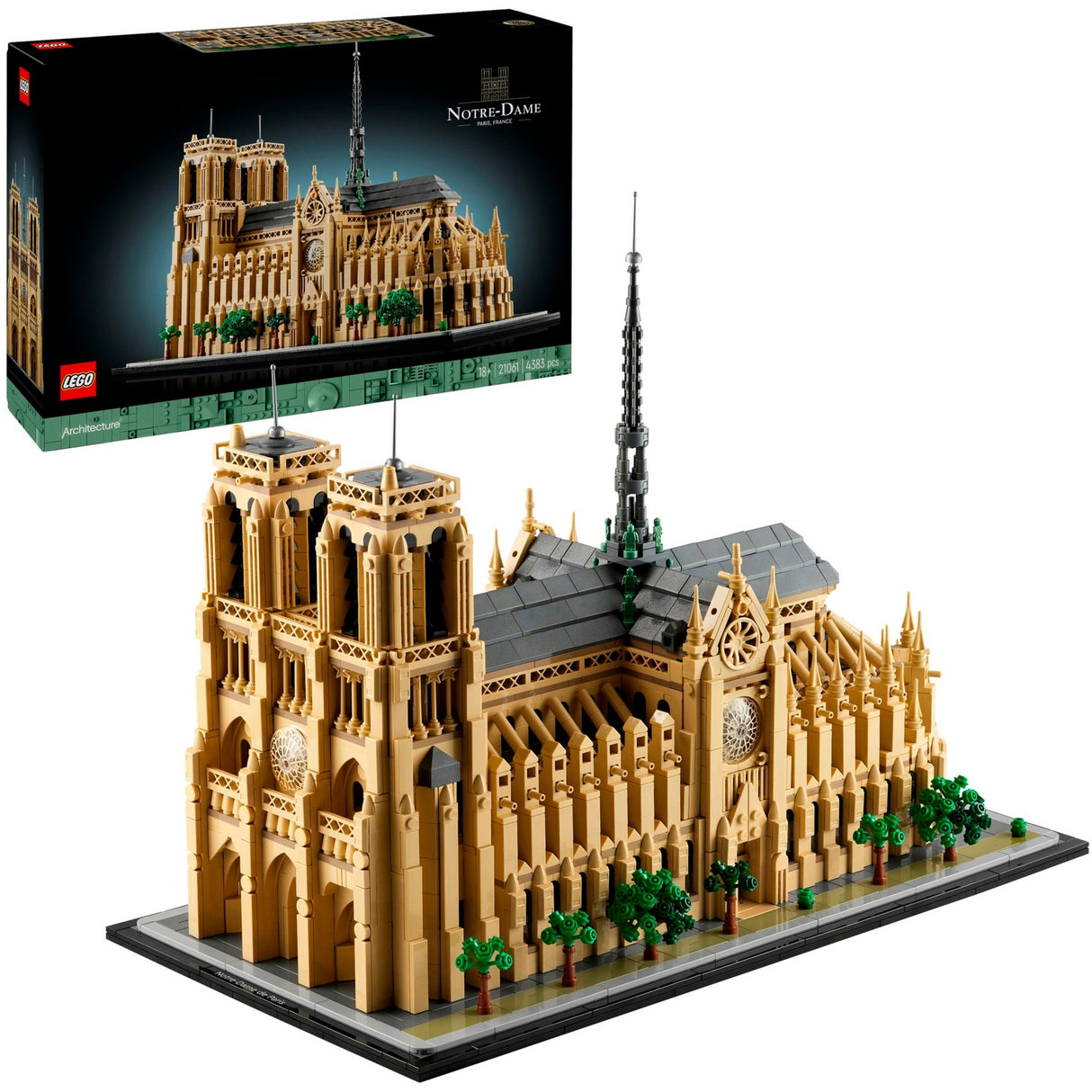 Architektura Lego 21061 Notre-Dame van Paris