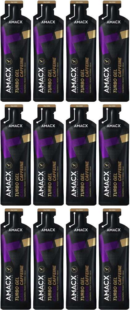 Amacx turbo gel with caffeine 12er box
