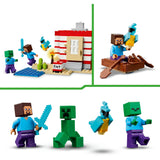 Lego minecraft 21275 the tnt jungle house