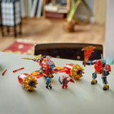Lego ninjago 71830 veículo mecha de tempestade de kai