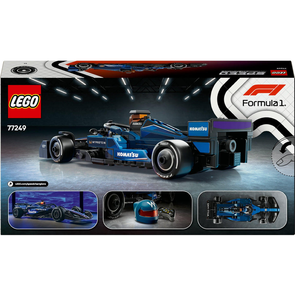 Lego Speed Champions 77249 Williams Racing FW46 F1 Auto da corsa
