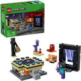 Lego Minecraft 21584 Rees an d'Netther an d'Enn Portal