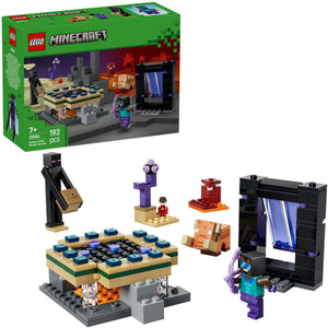 Lego Minecraft 21584 Rees an d'Netther an d'Enn Portal
