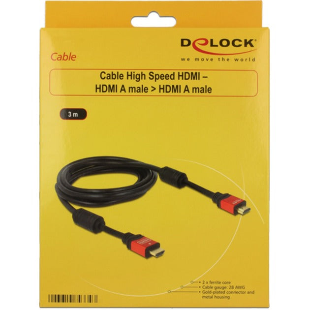 DeLOCK DeLOCK nagy sebességű HDMI – HDMI A dugó > HDMI A dugó